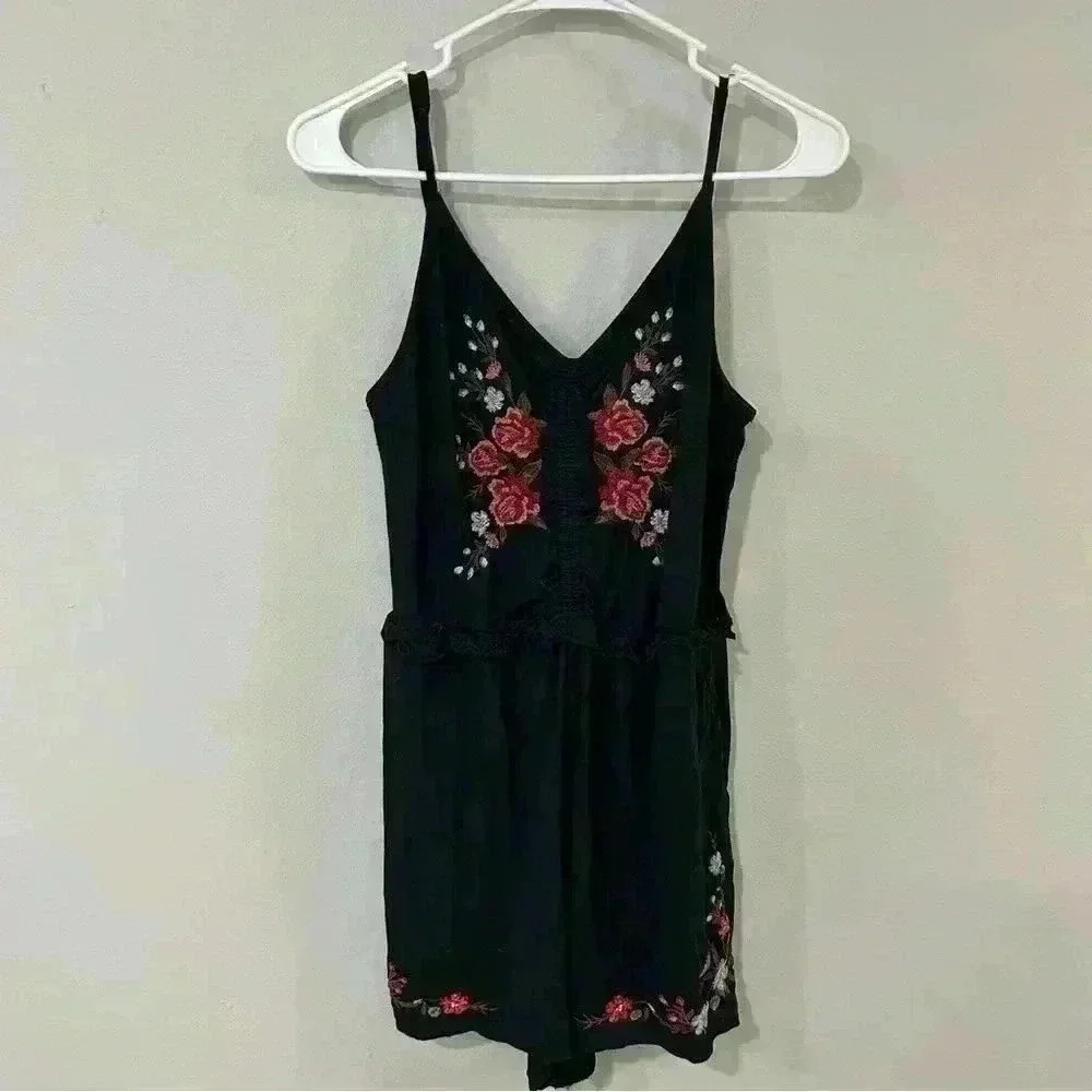 American Eagle Embroidered Romper - image 2